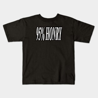 95% HONRY (WHITE) Kids T-Shirt